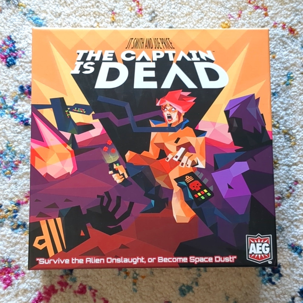 The Captain Is Dead AEG Boardgame